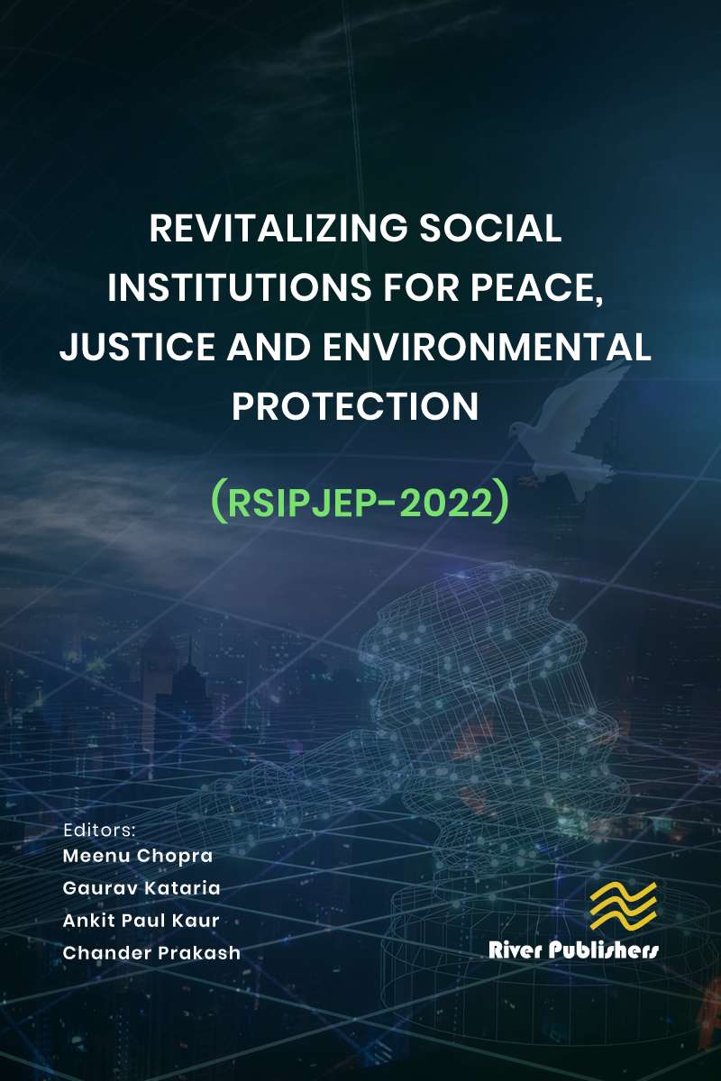 Vol 21: Revitalizing Social Institutions For Peace, 
Justice And Environmental Protection, RSIPJEP-20222